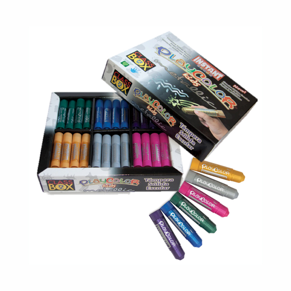 Playcolor Metallic Class Pack Set Of 72