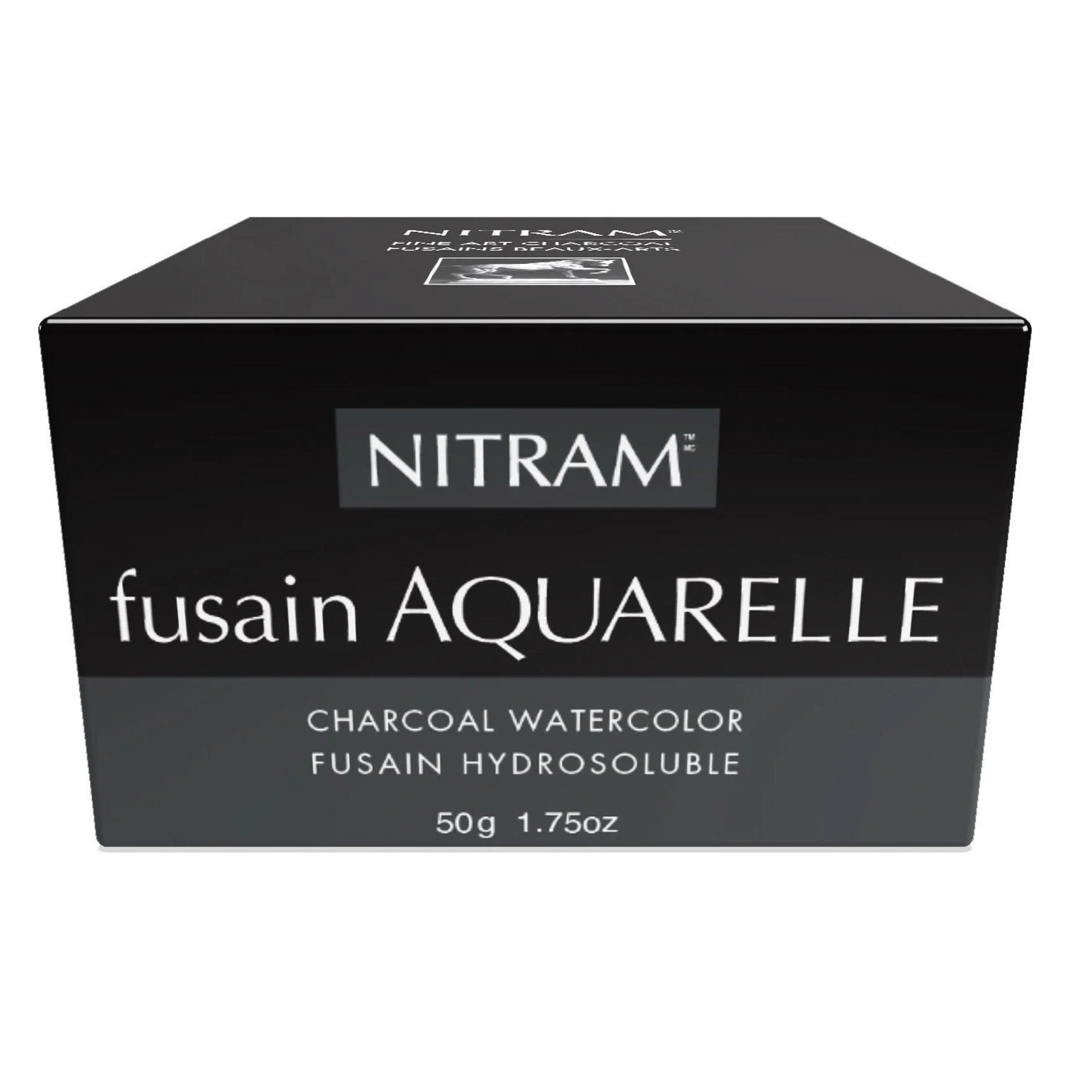 Nitram Fusain Aquarelle