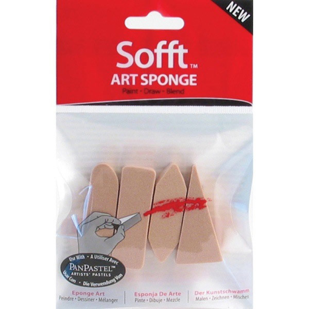 Sofft Tool Art Sponge Bars Assorted Pack/4