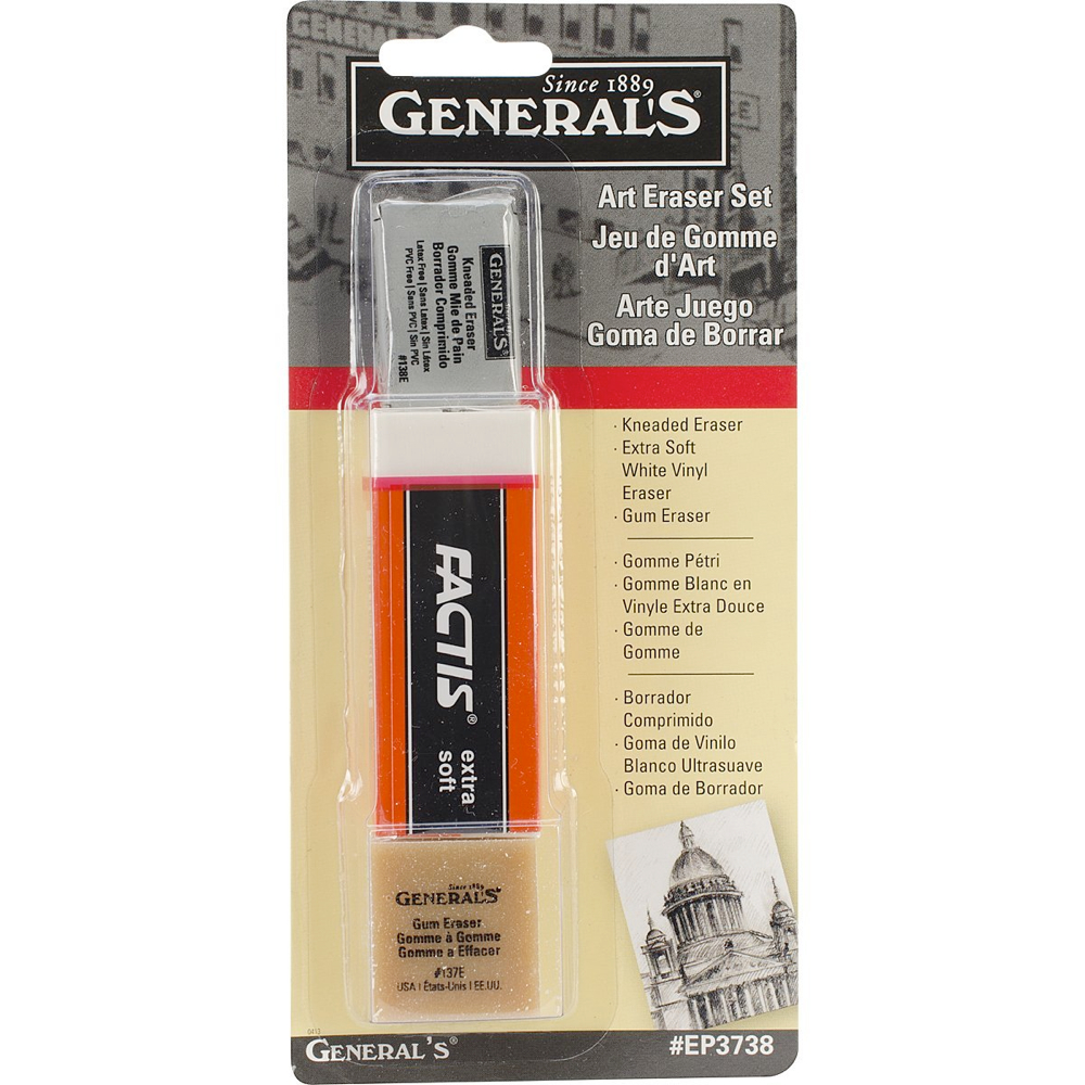 General Art Eraser Set