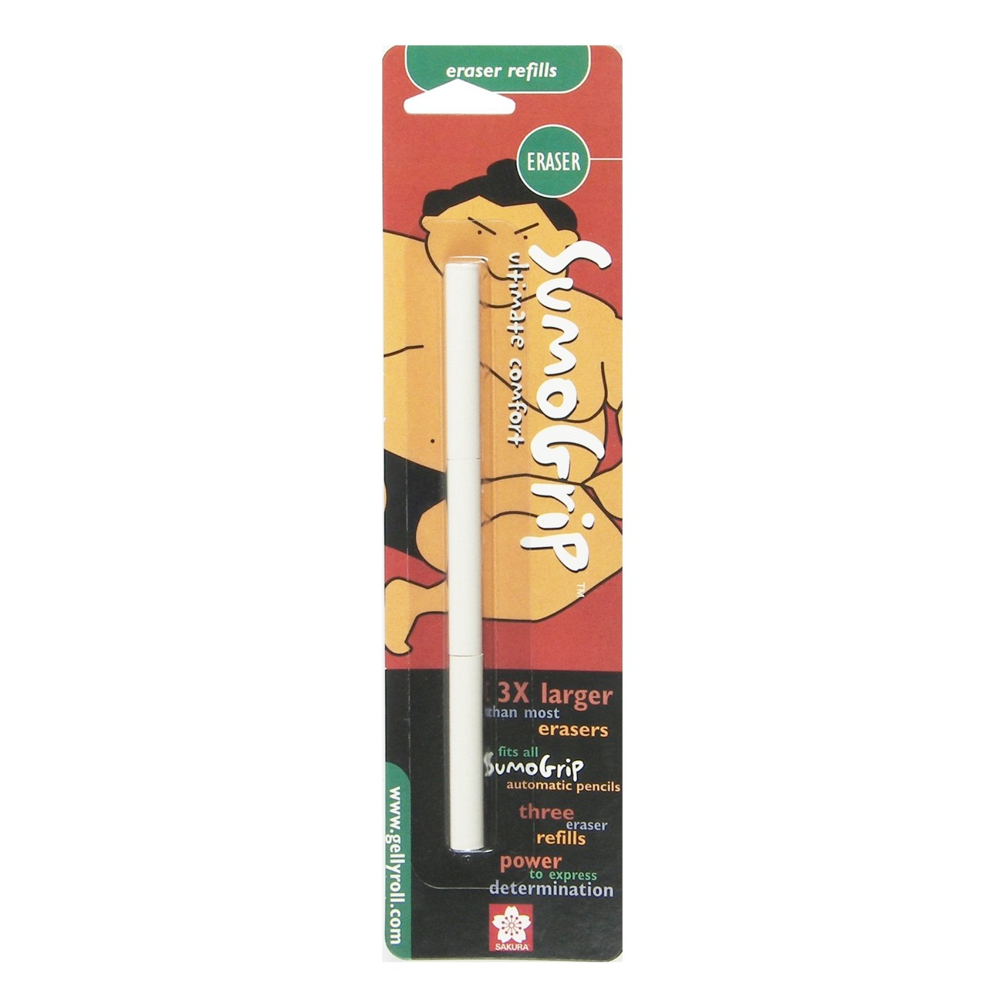 Sakura Sumogrip Mech Pencil Eraser Refill/3