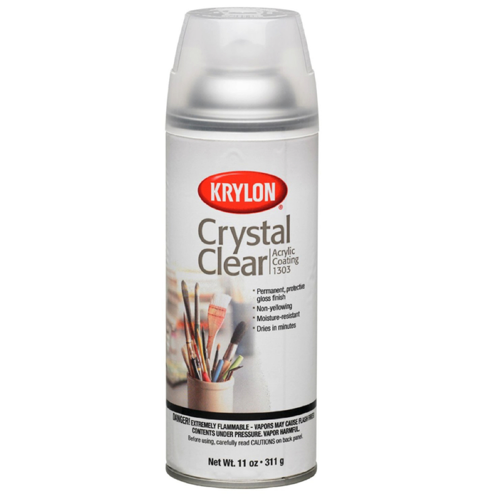 Krylon 1303 Acrylic Crystal Clear 11oz