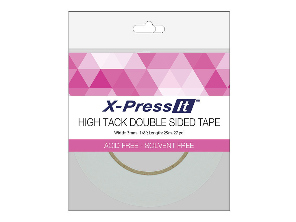 Double Sided High Tack Tape 1/8in x 27yd