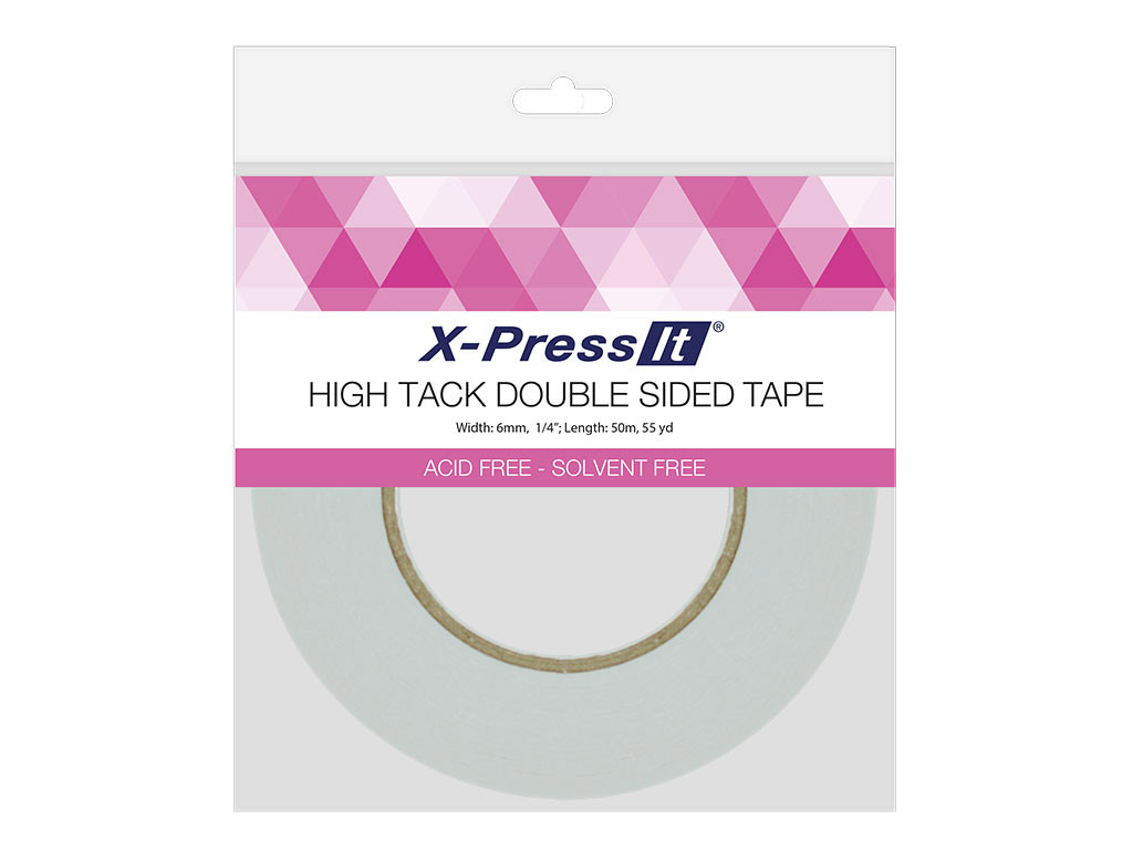 Double Sided High Tack Tape 1/4in x 55yd