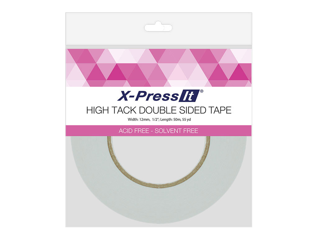 Double Sided High Tack Tape 1/2in x 55yd