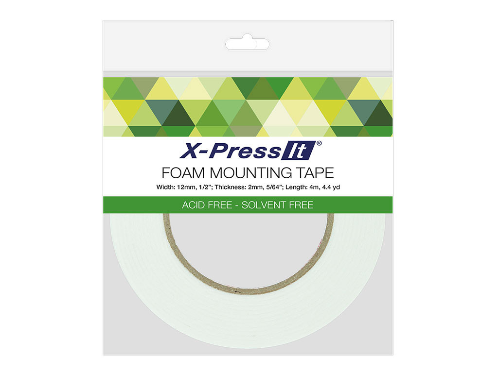 Double Sided Foam Tape 1/2in x 4.4yds