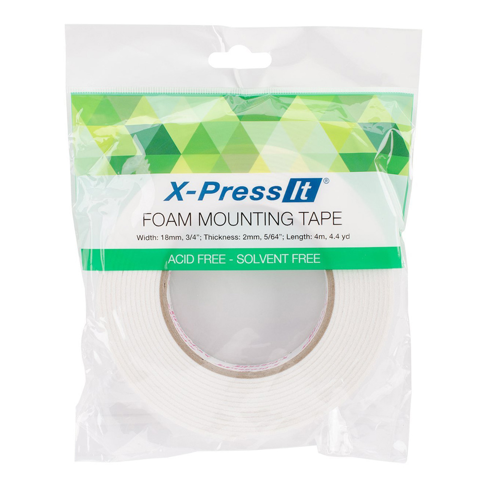 Double Sided Foam Tape 3/4in x 4.4yds