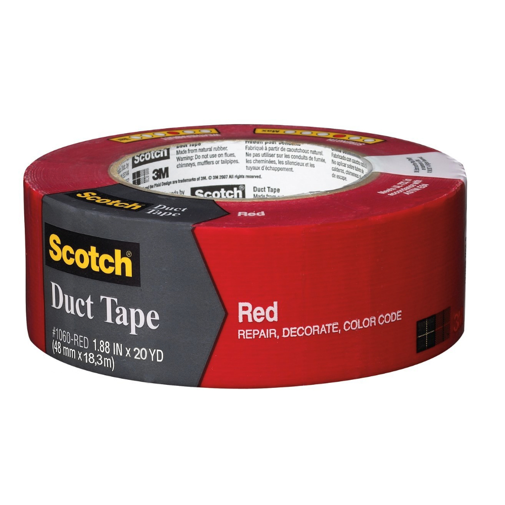 3M Duct Tape Red 2 X 20Yds