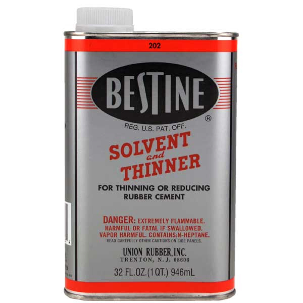 Bestine Rubber Cement Thinner 32 Oz