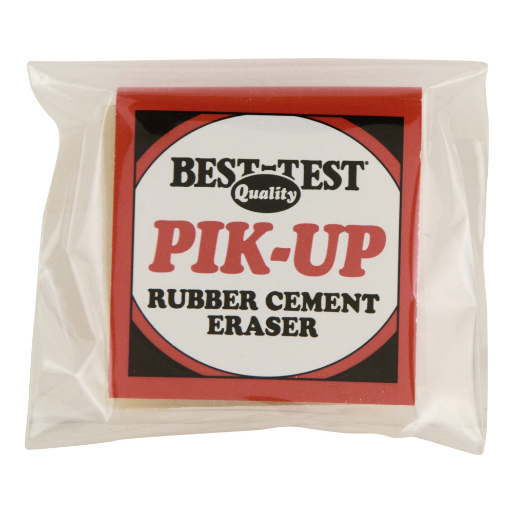 Best-Test Rubber Cement Pick Up
