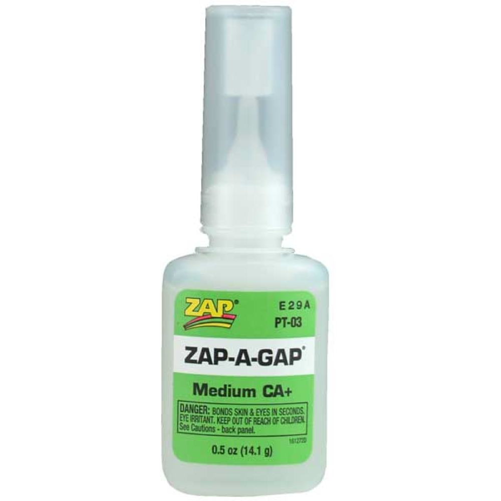 Zap-A-Gap Ca+ Adhesive .5 Oz