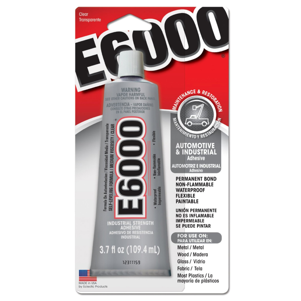 E6000 Industrial Strength Glue 3.7fl oz