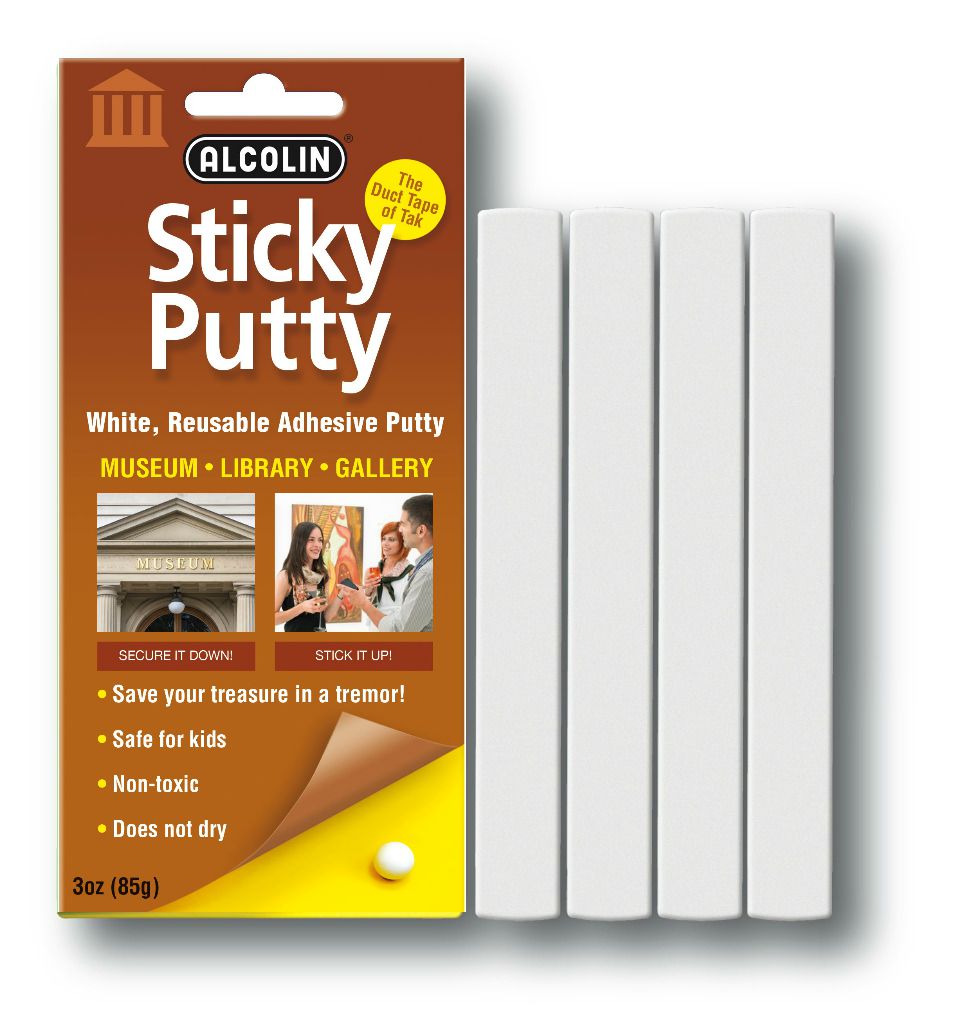 Alcolin Museum & Gallery Sticky Putty 3 Oz