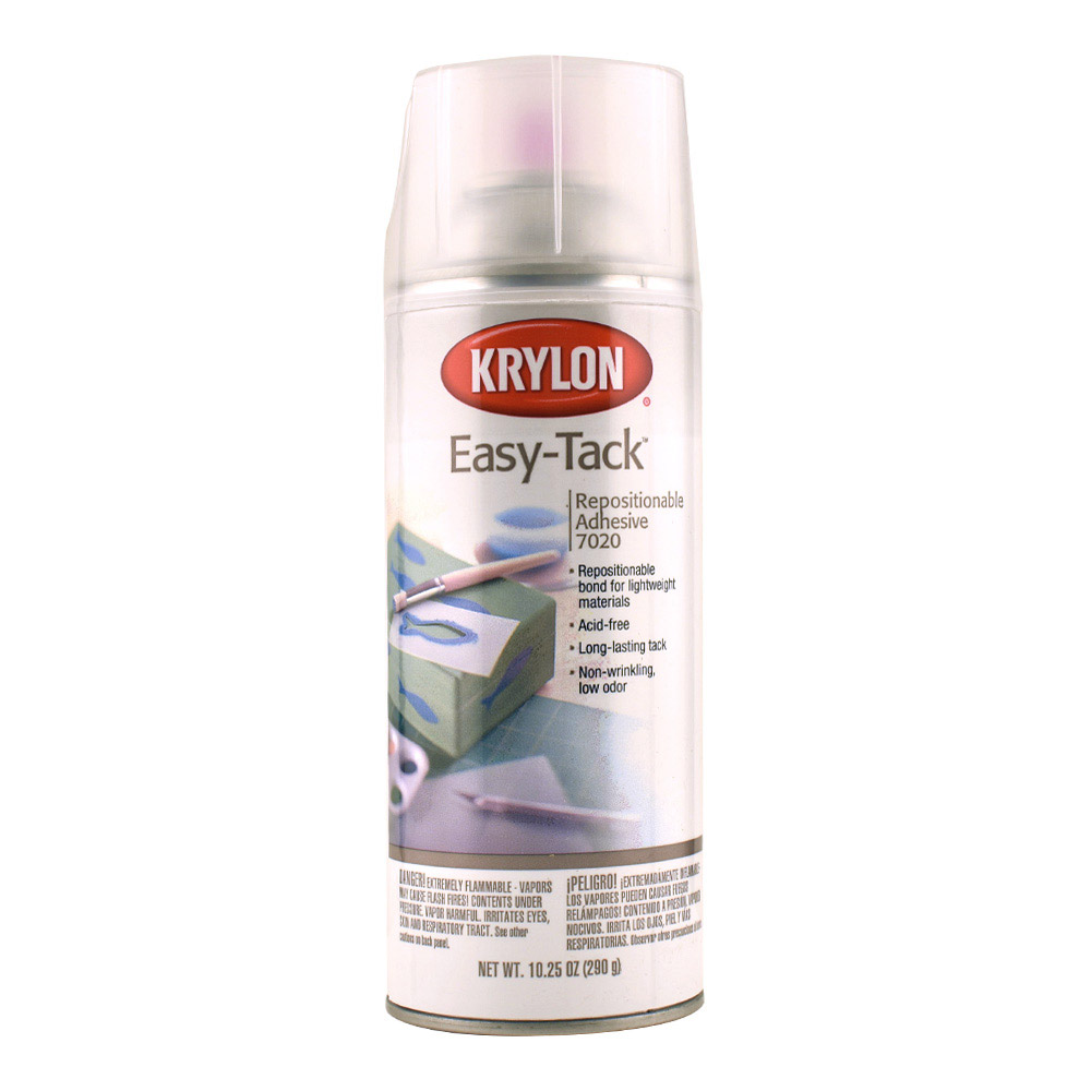 Krylon 7020 Easy-Tack Repos Adhesive 10.25oz