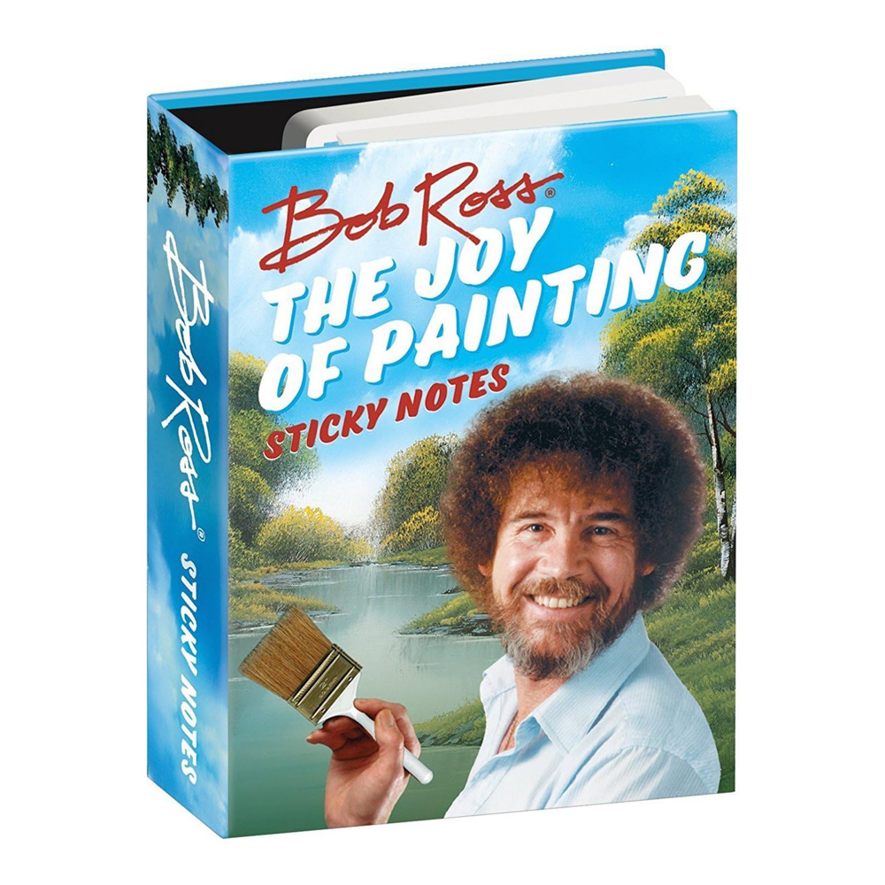 Sticky Note Booklet: Bob Ross