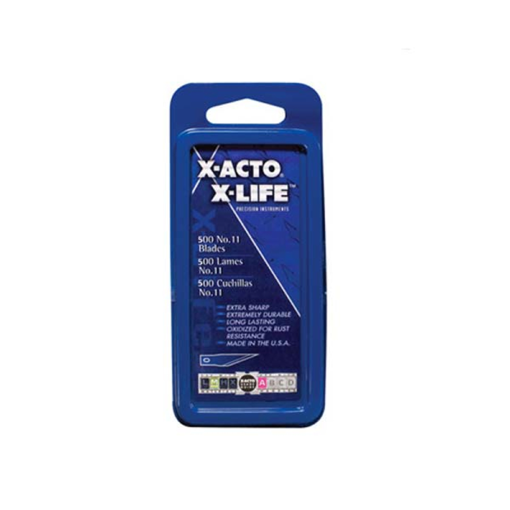 X-Acto X611 Blades #11 Pkg/100 Blue Usa Made