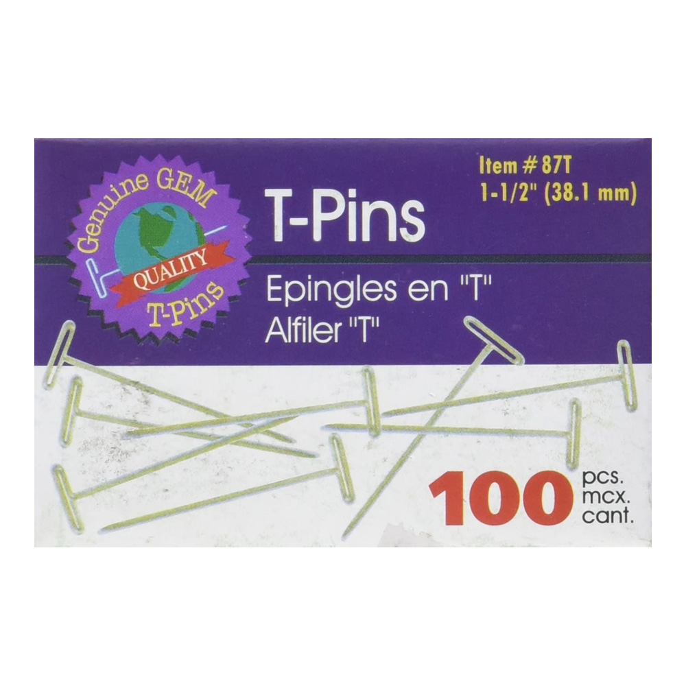 T-Pins 1.5 inch Box of 100