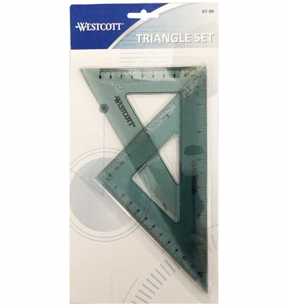 Westcott KT-90 Calibrtd Triangle Set: 6 & 8