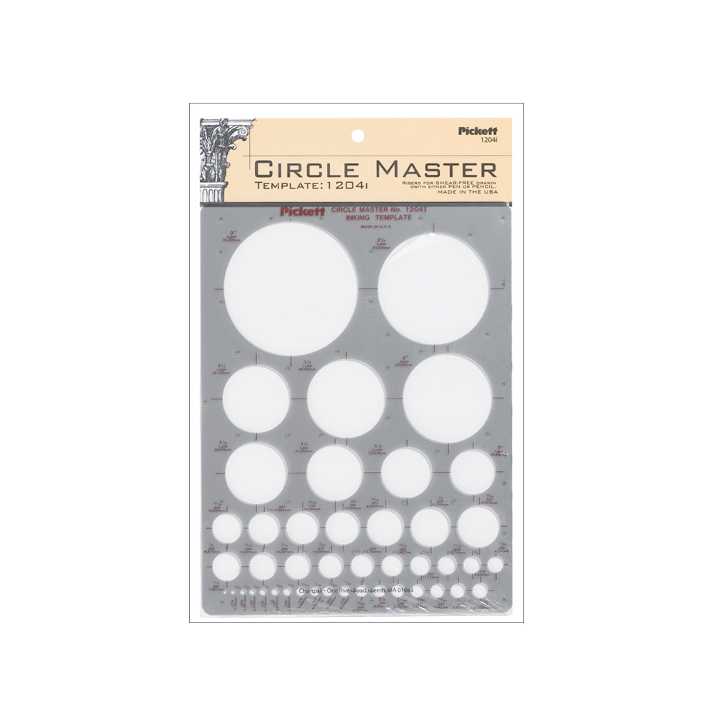 Pickett Template 1204-I Circle Master