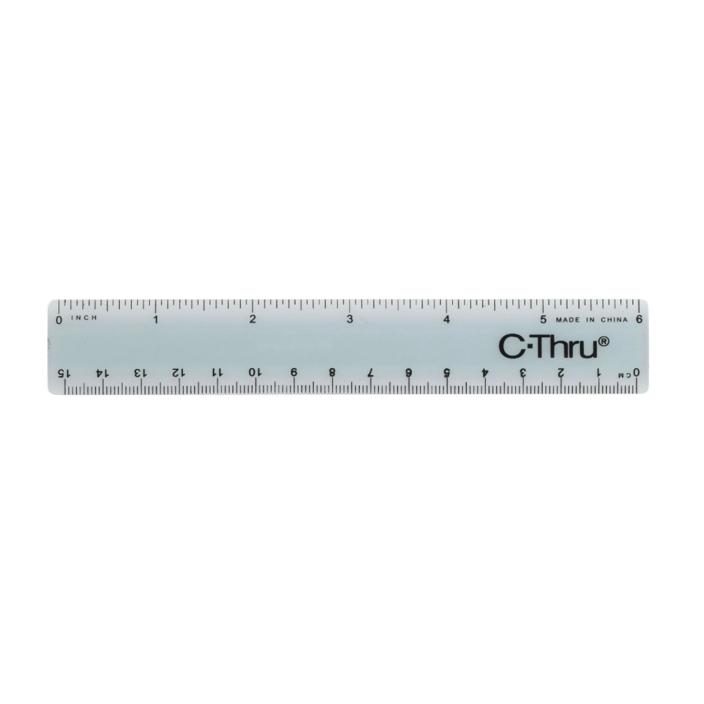 Westcott KT-40 Inch/Metric Ruler 6/15cm