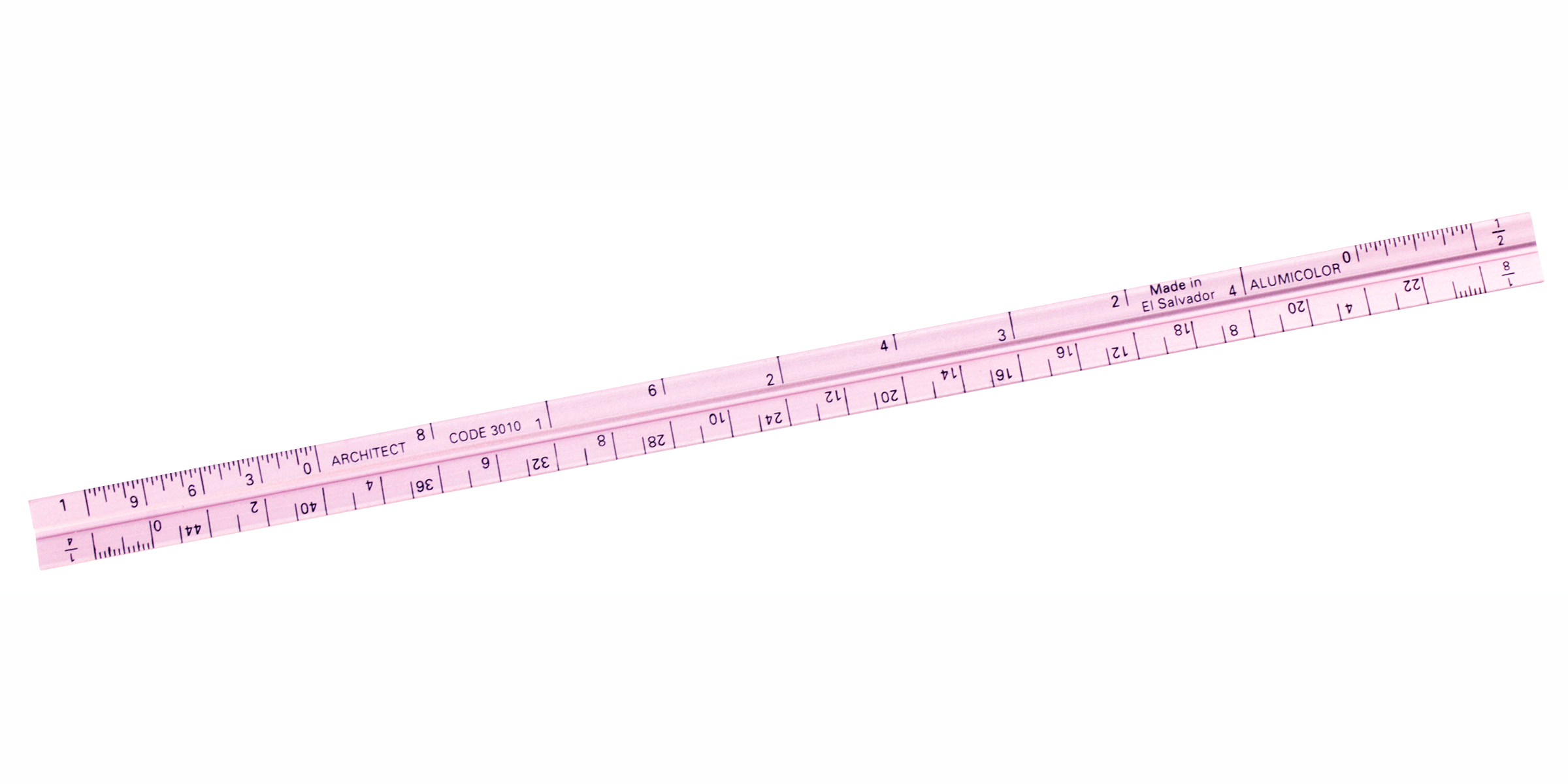 Alumicolor 6-In Pocket Arch Scale Pink