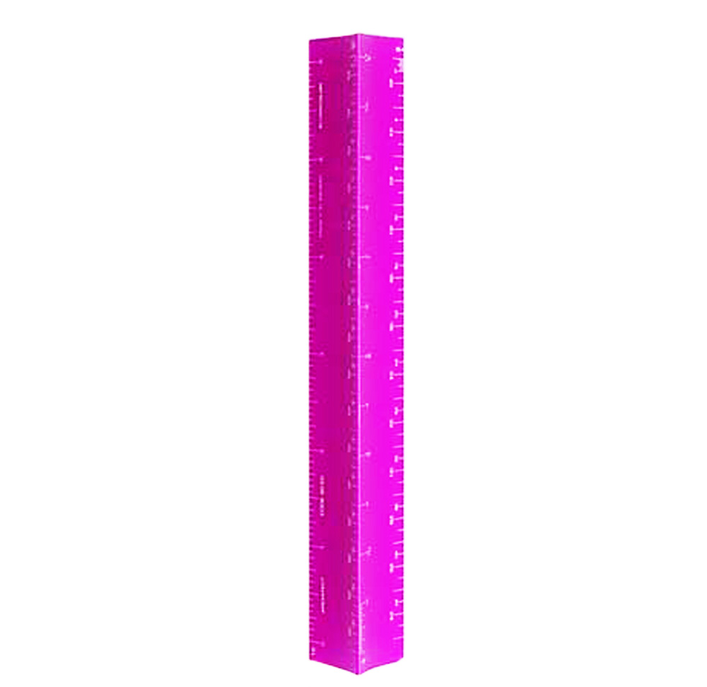 Alumicolor 12-In Engineer Hollow Scale Pink