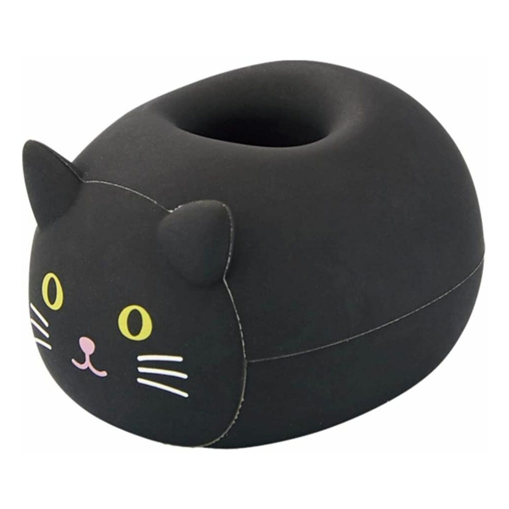 PuniLabo Silicone Pen Stand Black Cat