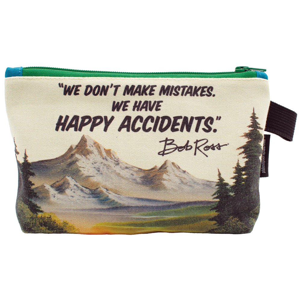 Zipper Bag: Bob Ross