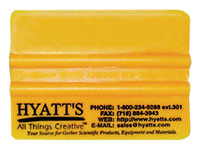 Hyatt's Brand Poly Squeegee 4 Inch