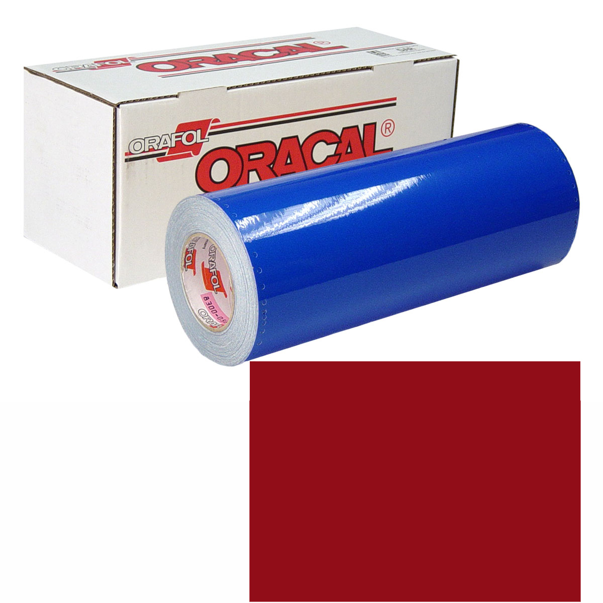 ORACAL 631 15in X 10yd 030 Dark Red