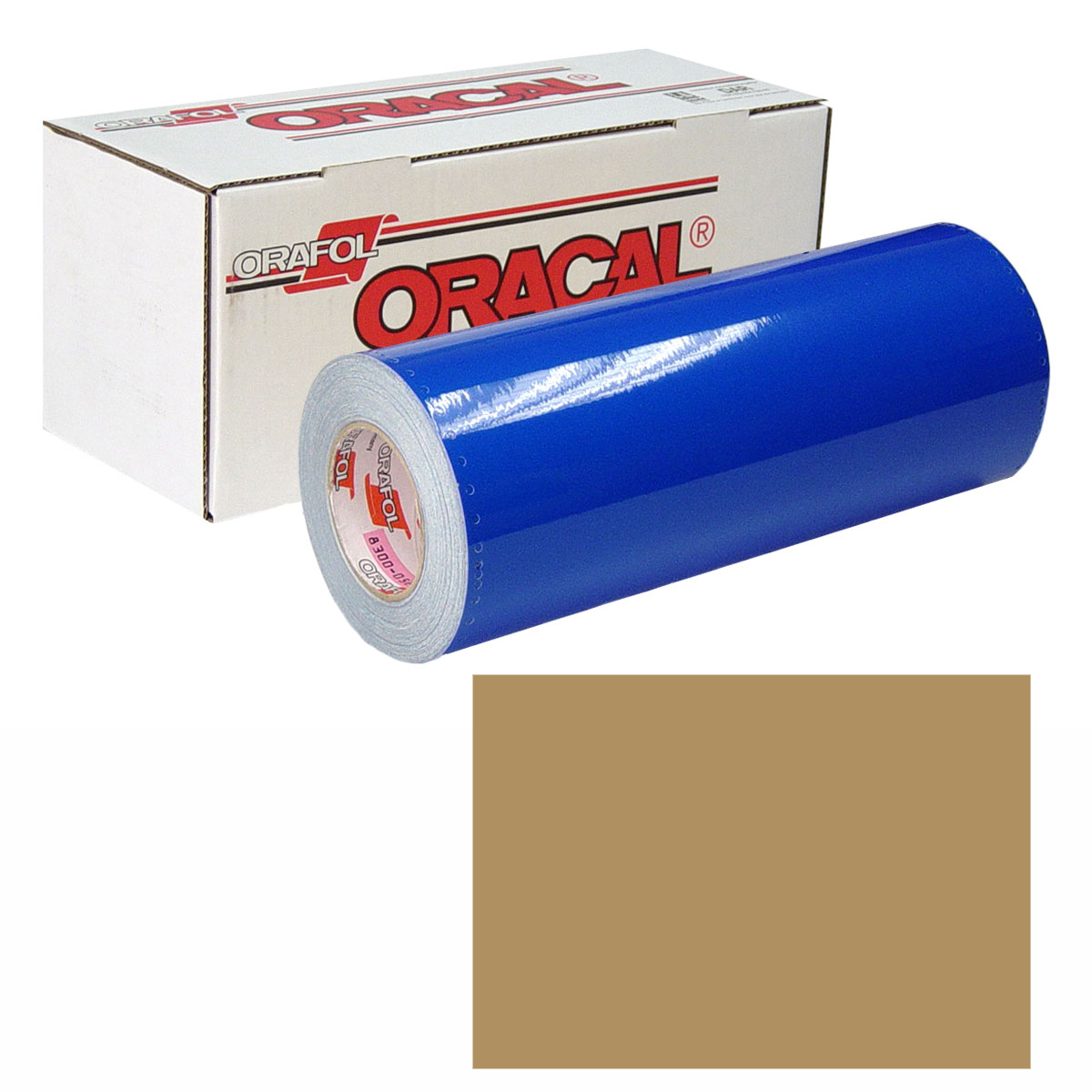 ORACAL 631 Unp 24in X 10yd 091 Gold Met