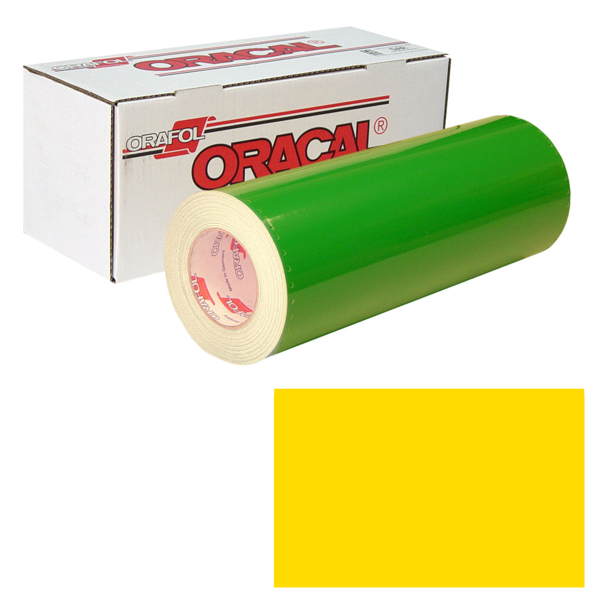 ORACAL 651 15in X 10yd 021 Yellow