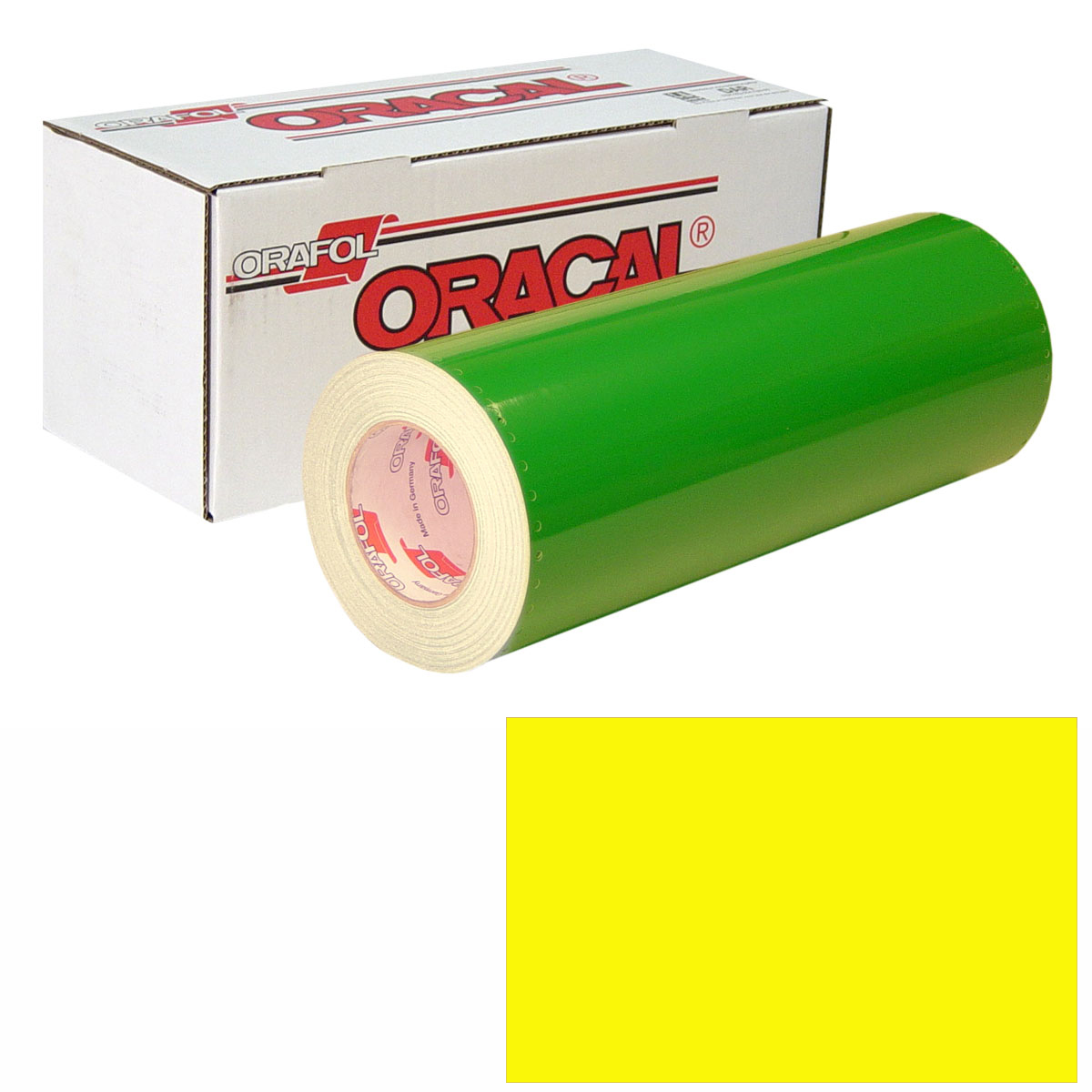 ORACAL 651 Unp 24in X 10yd 025 Brimstone Yell