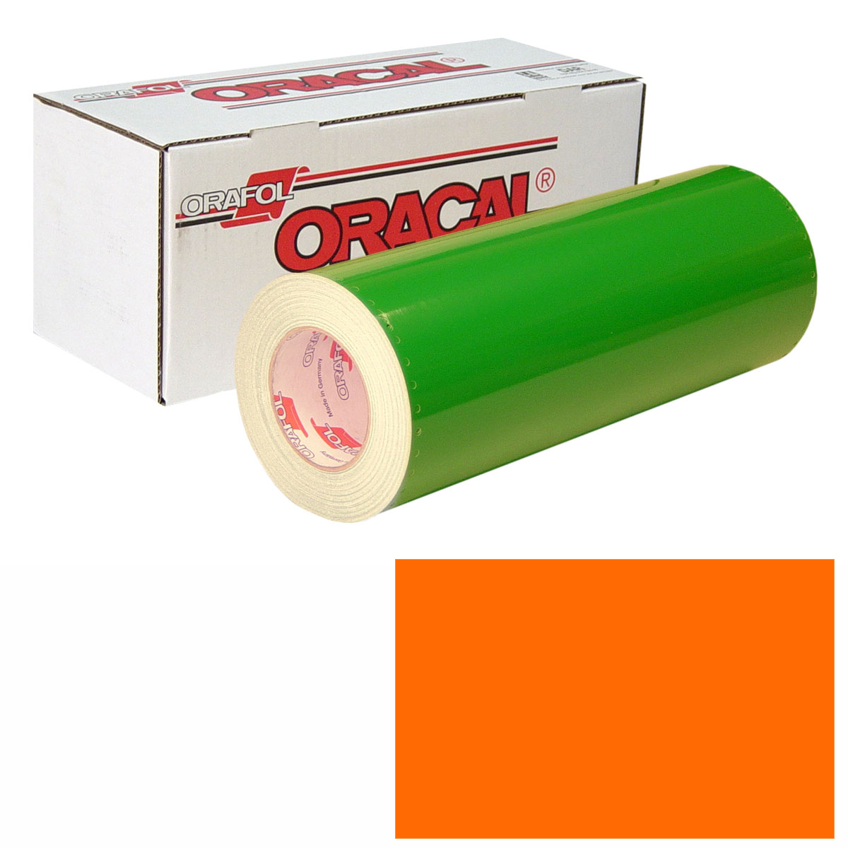 ORACAL 651 Unp 24in X 10yd 034 Orange