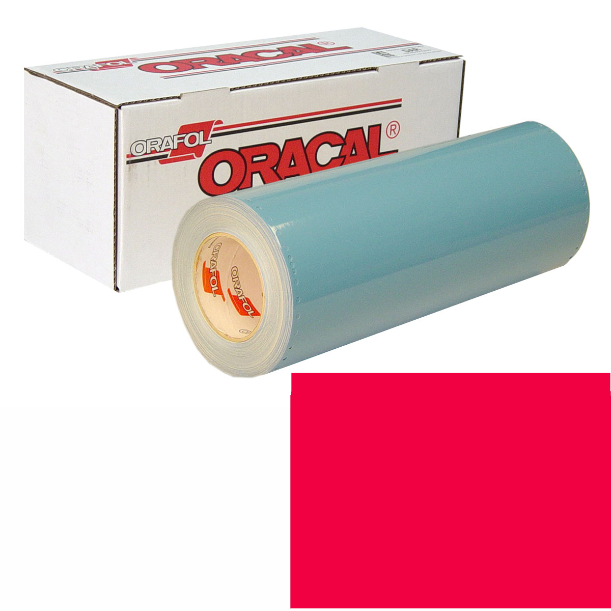 ORACAL 751 15in X 10yd 047 Orange Red