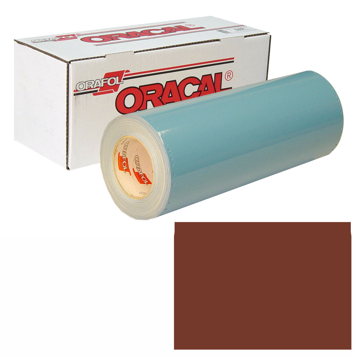 ORACAL 751 15in X 10yd 079 Red Brown