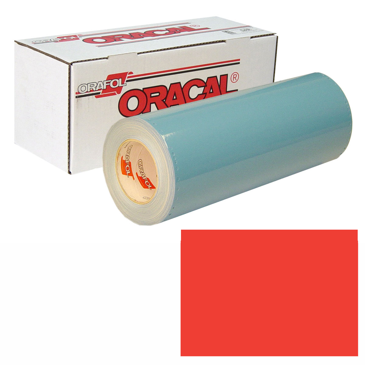 ORACAL 751 Unp 24in X 10yd 325 Middle Red