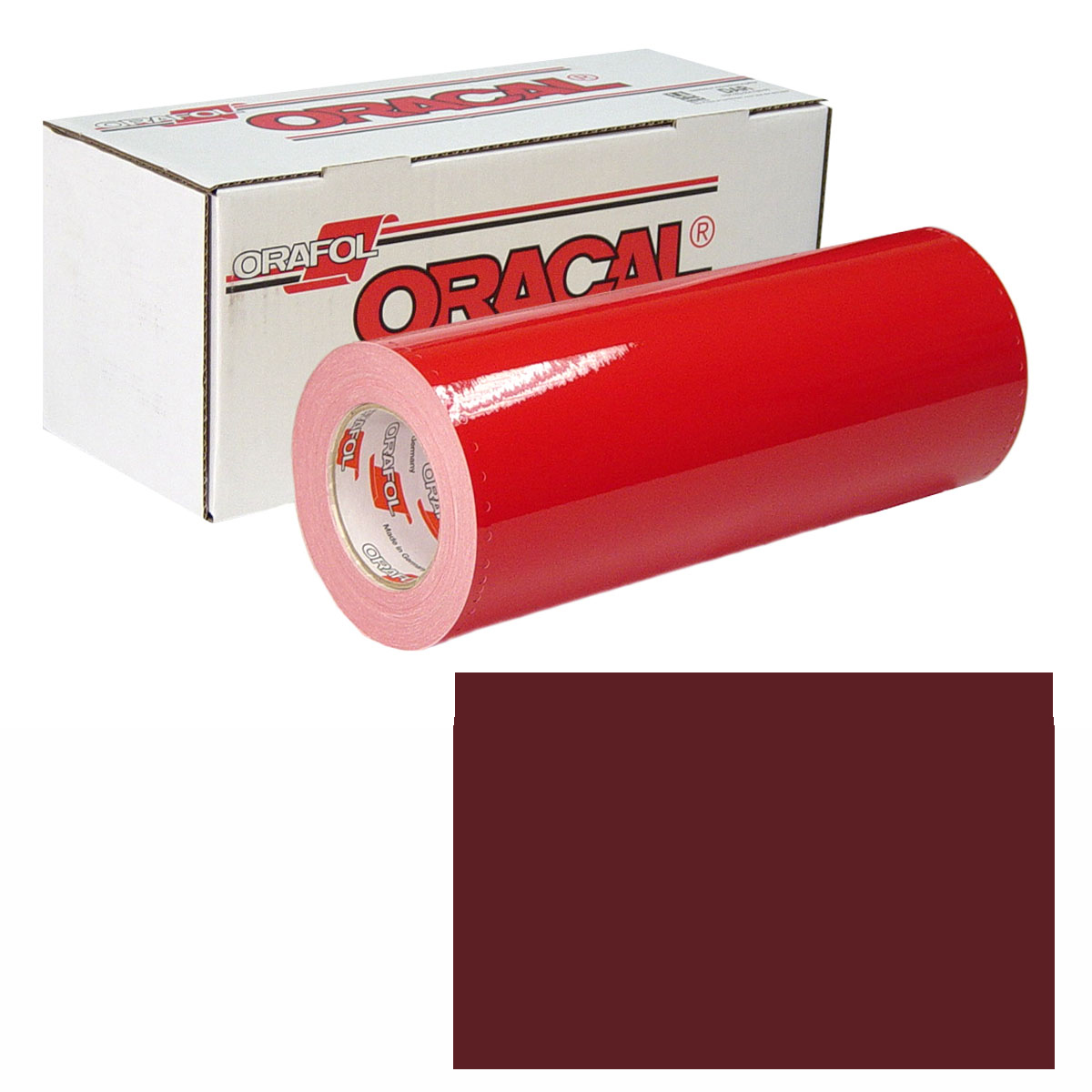 ORACAL 951M 15in X 10yd 369 Red Brown