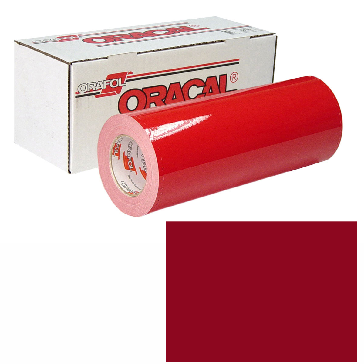 ORACAL 951 15in X 10yd 030 Dark Red