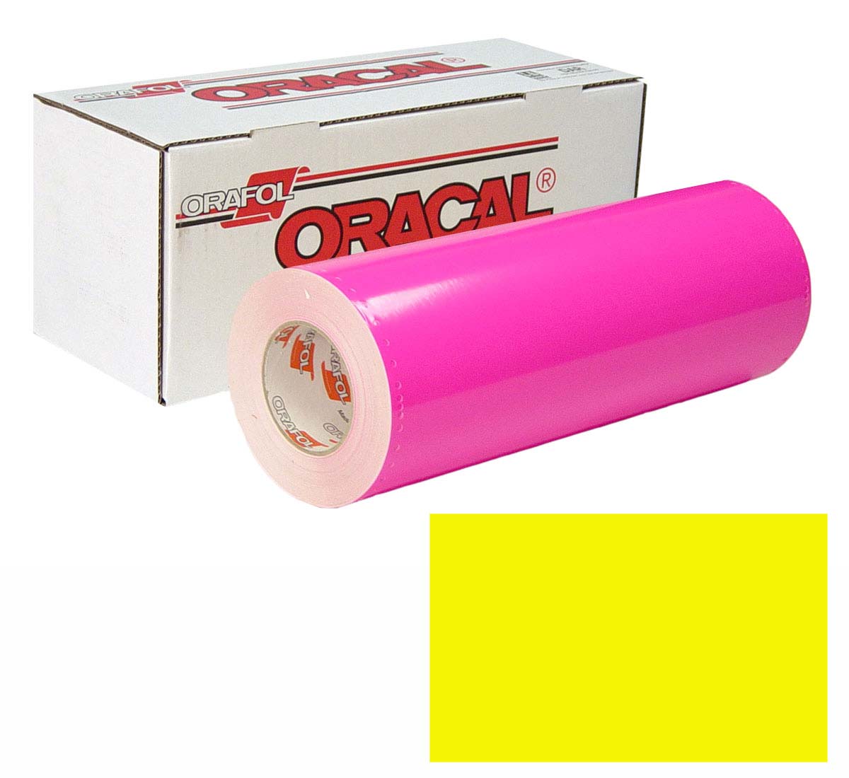 ORACAL 6510 Fluor Unp 48in X 50yd 029 Yellow
