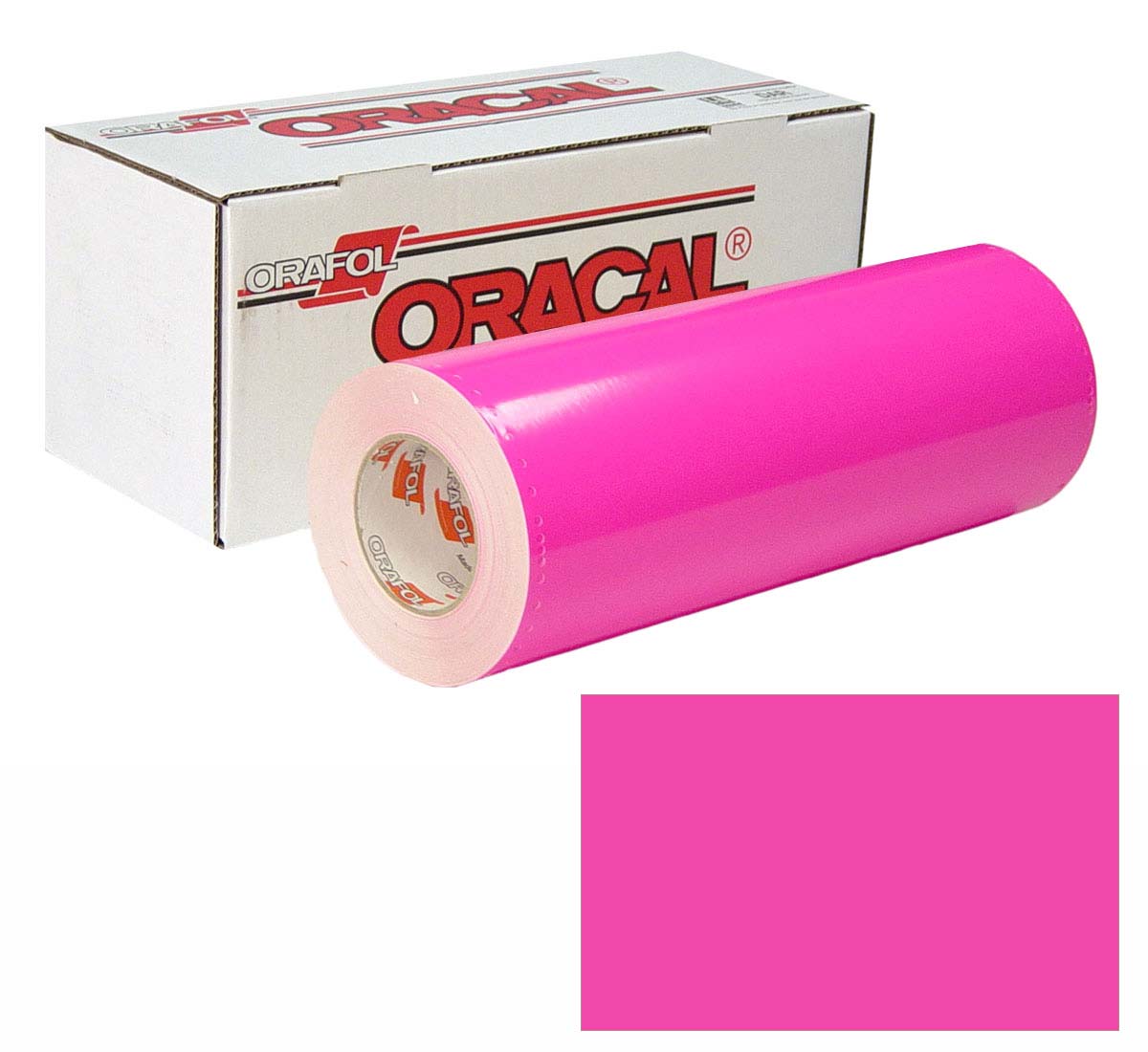 ORACAL 7510 Fluor Unp 24in X 10yd 046 Pink