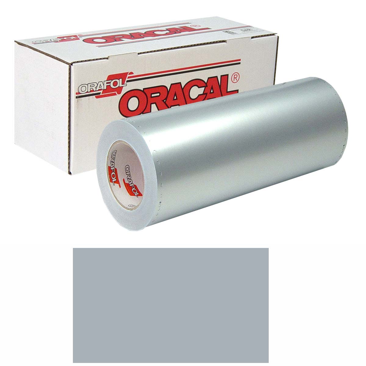 ORACAL 351 Polyester 15in X 10yd 001 Chrome