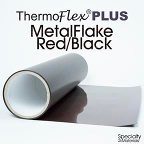 ThermoFlex Plus 20in X 15ft Red/Black Flake