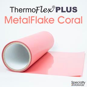 ThermoFlex Plus 20in X 15ft Coral Flake