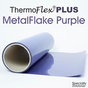 ThermoFlex Plus 20in X 15ft Purple Flake