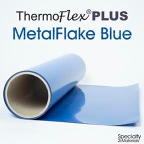 ThermoFlex Plus 20in X 15ft Blue Flake