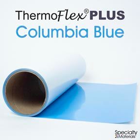 ThermoFlex Plus 20in X 15ft Columbia Blue