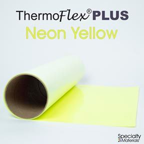 ThermoFlex Plus 20in X 15ft Neon Yellow