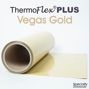 ThermoFlex Plus 20in X 15ft Vegas Gold