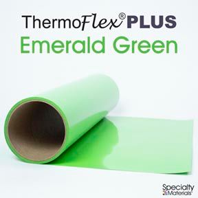 ThermoFlex Plus 20in X 15ft Emerald Green